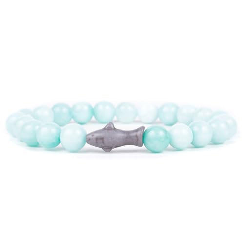 Fahlo Shark Tracking Bracelet, Elastic, supports Saving The Blue, one size fits most for Men and Women