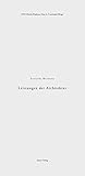 Leistungen der Architektur: The Performance of Architecture (German Edition)