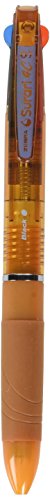 Zebra B4A11 Surari 4 couleurs 0.7mm encre emulsion ecriture fine pointe moyenne