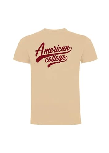 T-Shirts American College USA unisexe | Haut manches courtes garçons filles