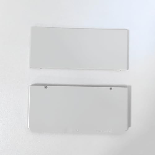 Image of Front Back Housing Shell Case Cover Top /Bottom Faceplate Plates Replacement for Nintendo New 3DS Console (White)