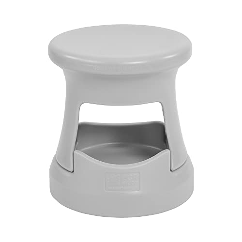 Image of ECR4Kids Active Storage Wobble Stool, 15in Seat Height, Childrens Furniture, Light Grey