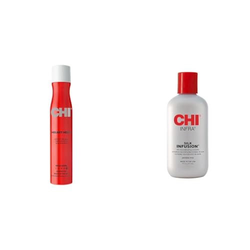 CHI Helmet Head Extra Firm Hairspray e INFRA Silk Infusion miniatura 1