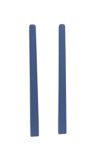 Image of Replacement Rubber Temple Ear Socks for Compatible with Oakley Metal Plate TI OX5153 Glasses Sunglasses Frames (Dark Blue - 1 Pair), LE002