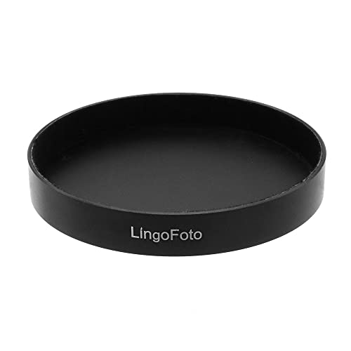 Tapa metálica para anillo adaptador step-up de caja matte de 80 mm de diámetro exterior, tapa protectora para lentes de cámara | Cubierta protectora para lentes para anillos step-up LingoFoto de 86 mm / 82 mm / 77 mm (80 mm) miniatura 1