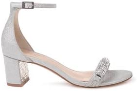 Jewel Badgley Mischka Ramsay Open Toe Block Heel - Image 3