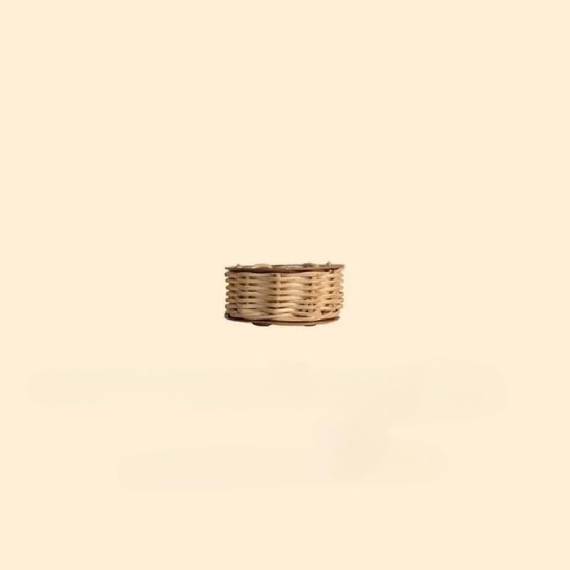 Maracas Double-Headed Rattan Handheld Shakers – Professional African Style Percussion Instrument for Adults & Students (Pair) (Sand Cylinder Medium)