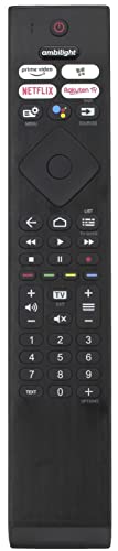 Universal Voice Remote Control Compatible for Philips YKF474-B003 YKF474-B012 398GM10BEPHNR041SY 398GM10BEPHN0041HT 2021/2022 Ambilight Smart 4K UHD LED OLED Android TVs - Image 3