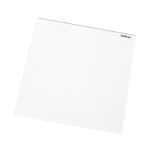 Signstek Borosilicate Glass Plate for MK2 MK3 Heated Bed 3D Printer 213x200x3mm
