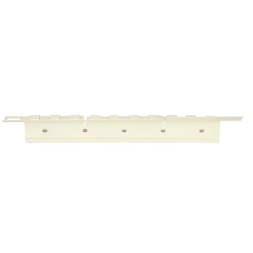 Image of SMART PACK Hooks Hardware for PVC Strip Curtains | Rod Brackets Set, PVC Strip, Plastic Curtain's Hooks, Window, Door Curtain Holder, Curtain Hanging Accessories | Pack of 1 Set