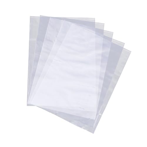 TIDTALEO 300pcs PVC Heat Shrink Bag Roll Large Cellophane Shrink Wrap for Soaps (10 x 15cm) Food Grade
