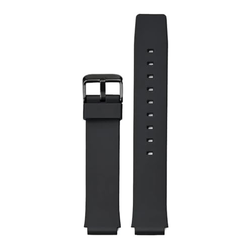 Bracelet de montre 16mm anti-irritation en résine souple pour Casio