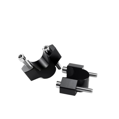 Abrazadera de elevación de manillar negra para motos ADV 150 160 350 XADV 750