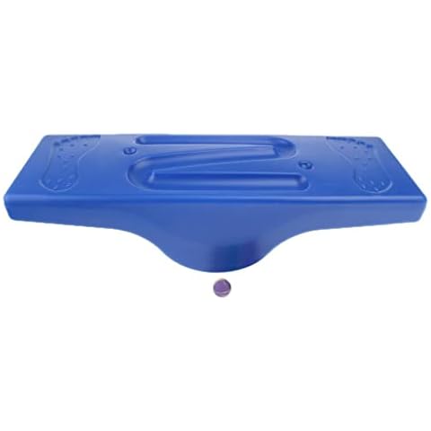 Bonarty Balance Board Ball Maze Wobble Stability - Blue Cover
