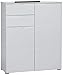 Produktbild SPICE Kommode in Hochglanz Weiß - Modernes Sideboard mit viel Stauraum für Ihren Wohnbereich - 100 x 119 x 40 cm (B/H/T)