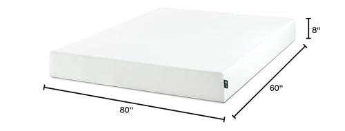 Zinus 8 Inch Green Tea Memory Foam Mattress