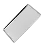 VICASKY Edelstahl Serviertablett Flach 34,5X21,5cm Robustes Partyteller für Grillrestaurants und Haushalte Servierplatten