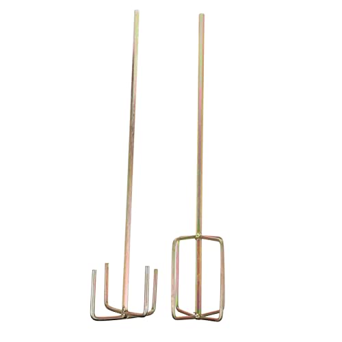 ARTIBETTER Professional Paint and Mud Mixer Paddle 2pcs Drill Mixer for Electric Drill