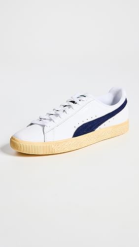 Puma Clyde Vintage - Puma White / Puma Navy2