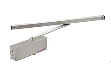 SATBRO Automatic Aluminium Door Closer for Residential and Commercial Purposes Brown