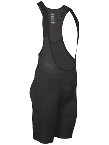 ZOIC Ventor Bib Liner Men's Mountain Bike Cycling Shorts (US, Alpha, Large, Regular, Regular, Black)
