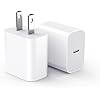 USBC Charger Block for iPhone 17 Charging Plug,MFI Certified Fast USB C Wall Cube 2Pack Power Adapter for iPhone16E/17/Air/Pro/Plus/Pro Max/15/14/13/12/11,for iPad Pro/Air/Mini USB-C Charge Brick Box