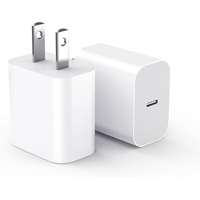 USBC Charger Block for iPhone 17 Charging Plug,MFI Certified Fast USB C Wall Cube 2Pack Power Adapter for iPhone16E/17/Air/Pro/Plus/Pro Max/15/14/13/12/11,for iPad Pro/Air/Mini USB-C Charge Brick Box