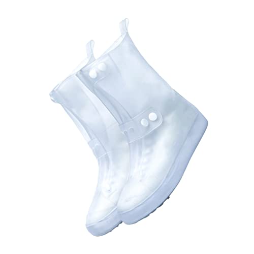 Abaodam 1 Par Cubiertas de Zapatos Antideslizantes para Cubiertas de Zapatos a Prueba de Lluvia no Agua Cubierta Protectora de Zapatos Protector de Zapatos de Lluvia
