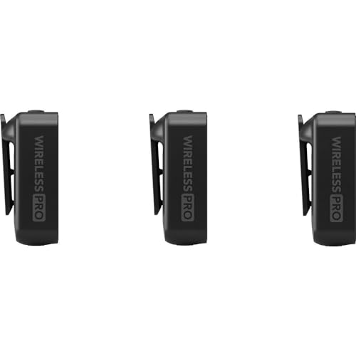 Image of Rode Wireless PRO 2-Person Clip-On Wireless Microphone System /Recorder with Lavaliers (2.4 GHz) Bundle with GLS-104 Microphone Cleaner