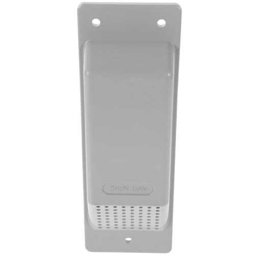 OSALADI 4 Ventiladores Para Contenedores De Envío De Metal Y Plástico Color Gris