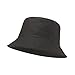 3 Packs Unisex Athletic Bucket Hat Solid Colors Sun Hat with UV Protection for Outdoor Sports Packable Summer Hats 3 Black/White/Beige One Size