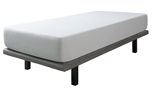 Velfont Aloe Vera - Protector de cColchón de aloe vera, resistente al agua y transpirable, disponible en varios tamaños, 90 x 200 cm Cover