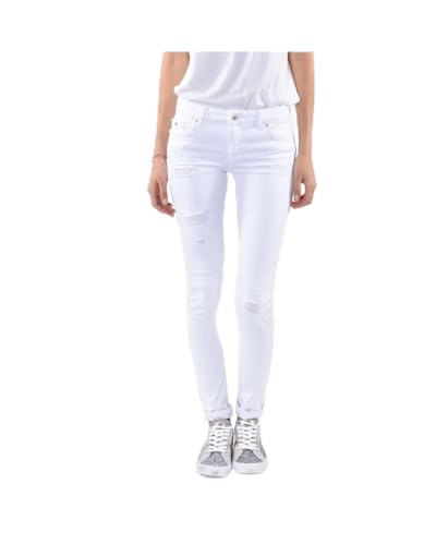 Kaporal Jeans Femme Loka Destroy - Blanc - W32/L32