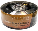 Traxdata 8x DVD-R (25 Pack) Traxdata Value Pack 8x DVD-R 4.7GB 120 Mins 25 Pcs per Pack