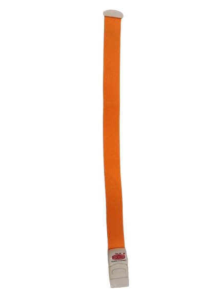 Image of DESCO Surgical Tourniquet Elastic Belt for Blood Collection with Plastic Buckle Pack of 1 (Orange)