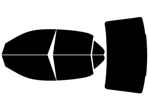 Rvinyl Window Tint Kit Compatible with Mercedes-Benz E-Class 2010-2016 (Sedan) - Complete Precut Kit - 5%