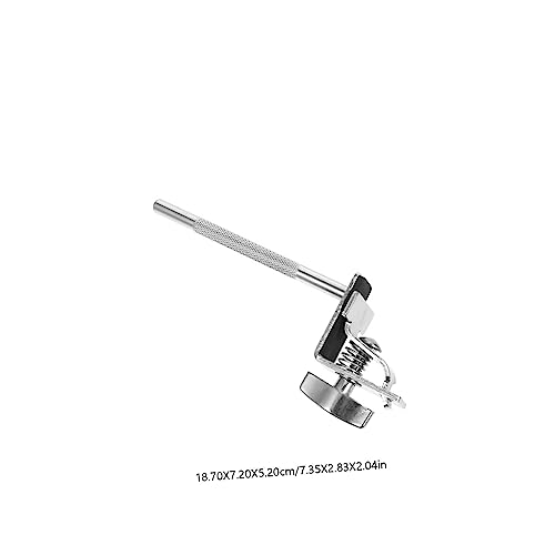 DECHOUS Simple Drum Clamp Cowbell Holder Extension Clip Premium Instrument Accessory for Drummers Easy to Install and for Percussion and Musical Instrument Use miniatura 2