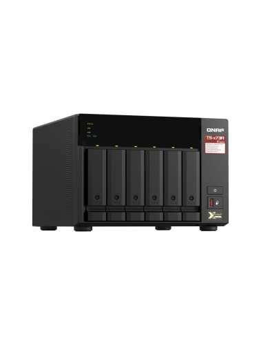 Image of QNAP TS-673A-8G 6 Bay High-Performance NAS with 2 x 2.5GbE Ports and Two PCIe Gen3 Slots