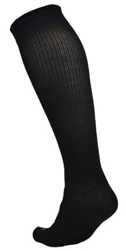 Graduated Compression Socks 3 Pairs Bamboo Viscose Unisex Crew USA made