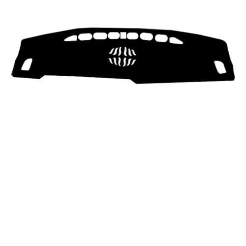 Tapis de tableau de bord pour Jetour X70 Plus 2021-2024 coussin de protection noir
