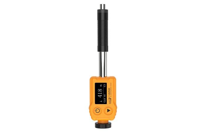 LS252C Digital Leeb Hardness Tester Pen Type Hardness Meter with Impact Device C, HLC: (170-960); HV(80-996); HB(80-683); HRC(20-69.5); HS(31.9-102.3)