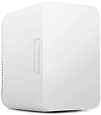 JUBANGLIAN 11in Car Home Refrigerator, 8L Portable Mini Fridge 41?-149? Thermoelectric Cooler Small Refrigerator with AC/DC Power for Skincare Beverage (C)
