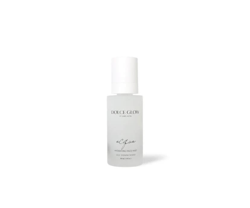 DOLCE GLOW Devin + Hunter Glow Bundle - Dolce Self-Tanning Mist Travel Size and Acqua Hydrating Face Mist, Clear