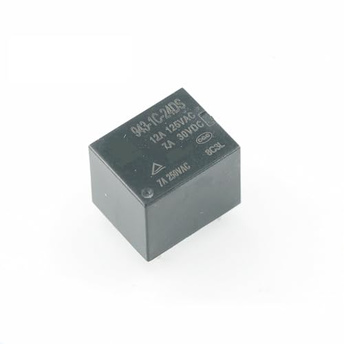 Relé de potencia 943-1C-24DS de 24V y 5 pines para control de circuitos de 12A