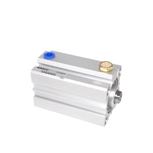 Vérin compact simple effet résistant pour éviter les pannes