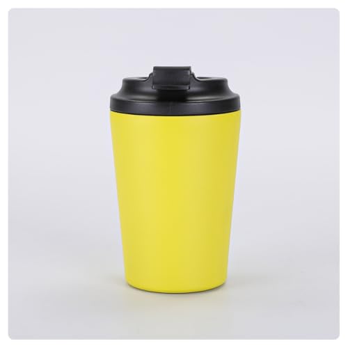Image of Insulated Stainless Steel 1060ml Lunch Box with 350ml Tumbler | Leakproof Hot Cold Food Container | BPA-Free Cute Tiffin Box for Kids, School, Office, Travel, Picnic Combo (Yellow)