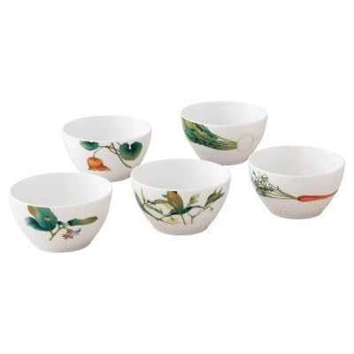ノリタケ(京香旬彩)11cmボウルセット(絵変り5個)