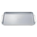 Caraway Non-Stick Ceramic Baking Sheet - Naturally Slick Ceramic Coating - Non-Toxic, PTFE & PFOA Free - Perfect for Baking, Roasting, and More - Large (18' x 13') - Gray