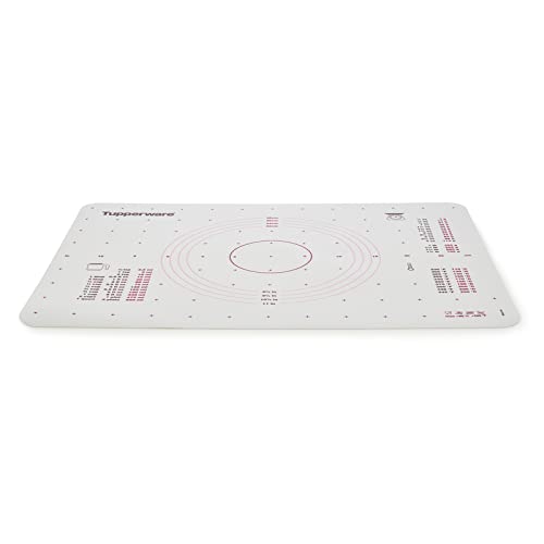 TUPPERWARE Gebäckbogen Backmatte Gr.L 63,5x46,0 cm weiß-lila
