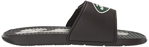 Image of FOCO New Orleans Saints NFL Mens Gradient Wordmark Gel Slide
